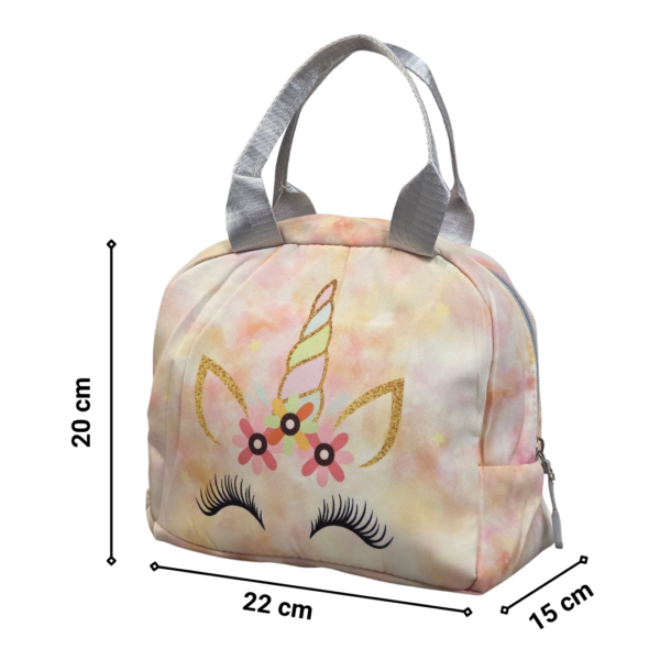 Ghiozdan Școlar Galben Unicorn 3 în 1