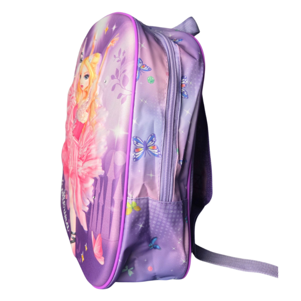 Ghiozdan Copii cu Luminițe LED, Design Balerină – 33 x 25 x 10 cm, Ghiozdan Școlar pentru Fetițe