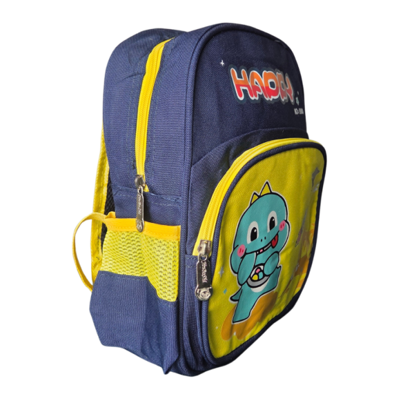 Ghiozdan pentru Copii cu Design Dinozaur, Galben, 30 x 27 x 9 cm, Rucsac Școlar pentru Grădiniță