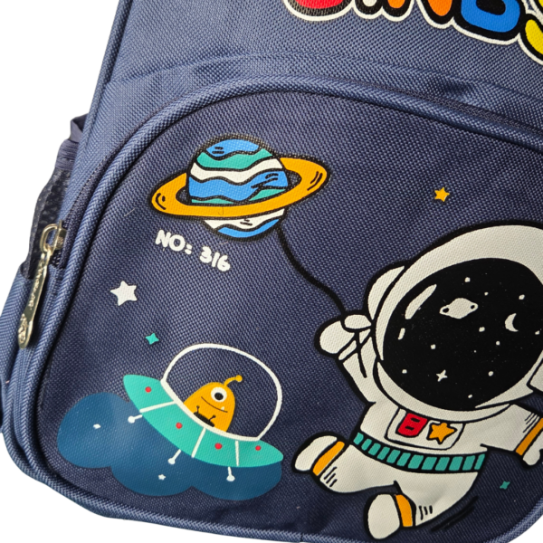 Ghiozdan pentru Copii cu Design Astronaut, Albastru, 30 x 27 x 9 cm, Rucsac Școlar pentru Grădiniță